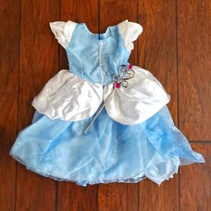 Princess Halloween Costume With Wand